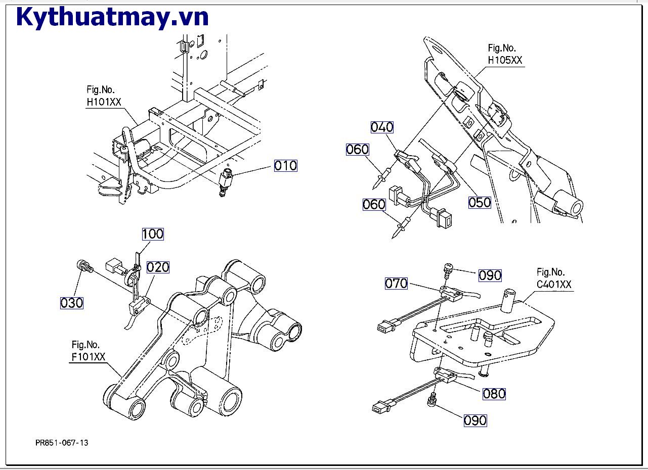 Cụm thiết bị điện ( công tắc)